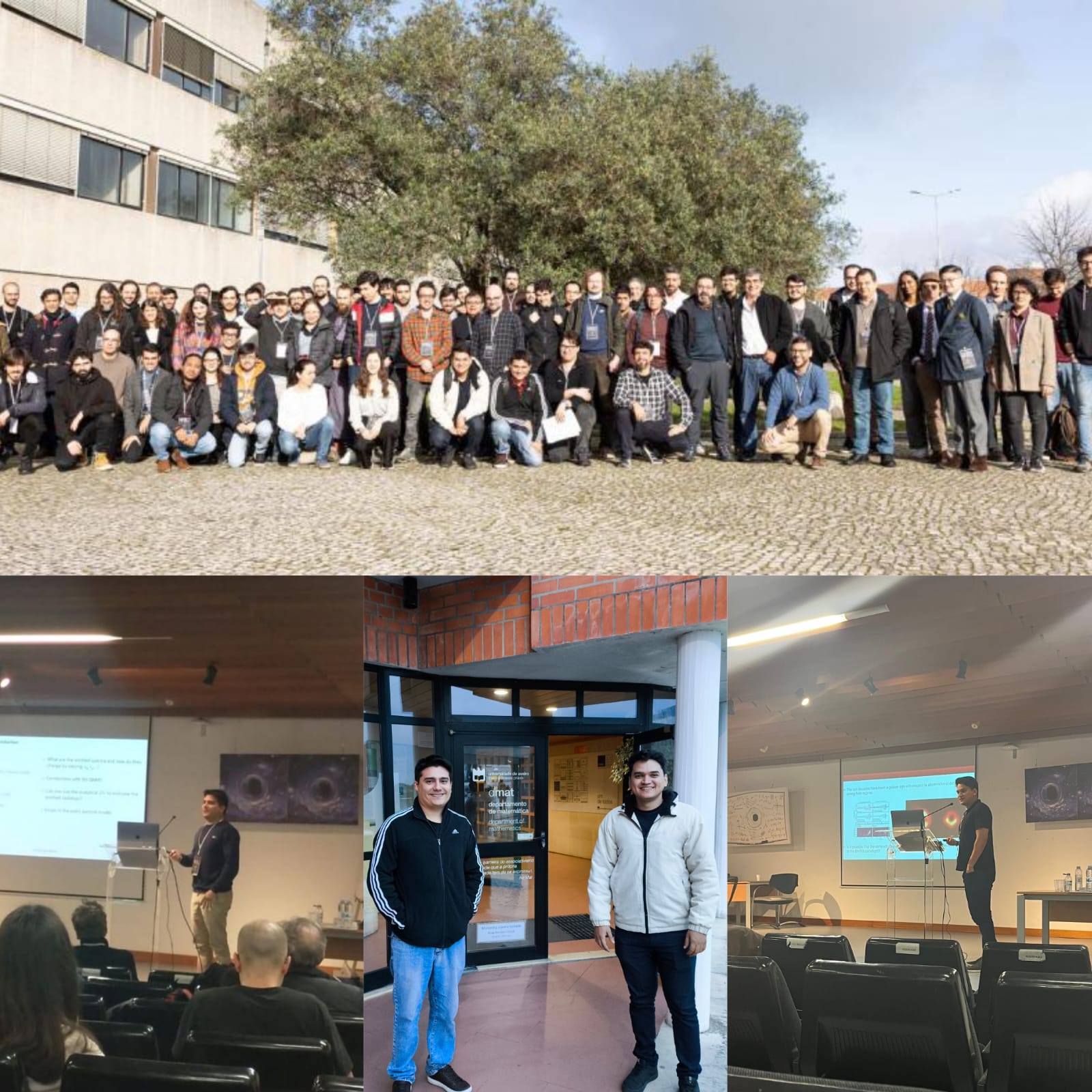 Grav@zon Group Members Attend XVII Black Holes Workshop at Aveiro University